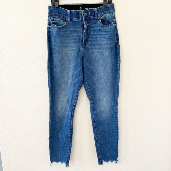 14 Tall NY&Co Curvy Sculpting Skinny Jeans - Picture 1 of 10